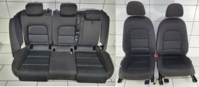 Audi a4 b8 sedan сиденья + заднее сиденье + обшивки комплект фото №1