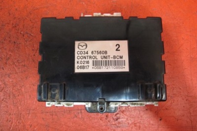 Mazda 5 cr19 05- модуль блок управления комфорта bcm cd3467560b фото №1