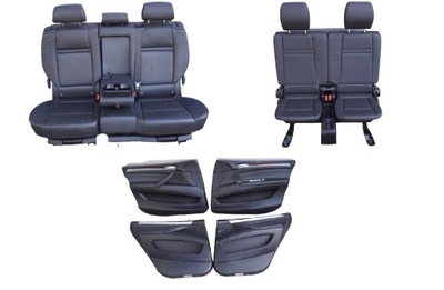 Заднее сиденье обшивки bmw x5 e70 7-osób 3 trzeci ряд фото №1