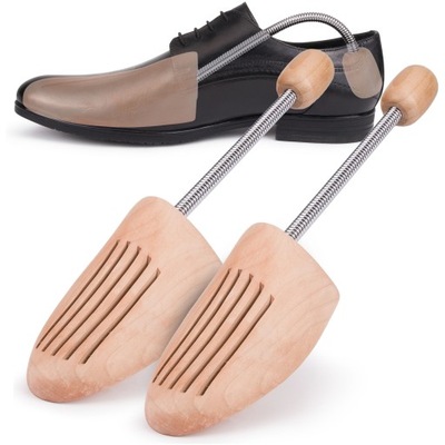 Prawidła do butów drewniane sprężynowe elastyczne przeciw zagnieceniom