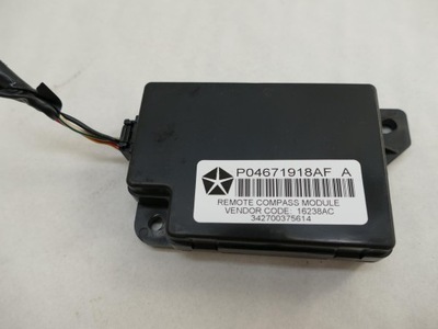 Jeep cherokee kk модуль блок керування компас компас фото №1