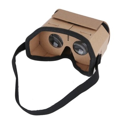 Okulary do VR kartonowe okulary gogle okulary 3D VR filmy do smartfonów ze