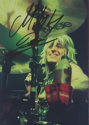 Mikkey Dee MOTORHEAD - zdjęcie z autografem