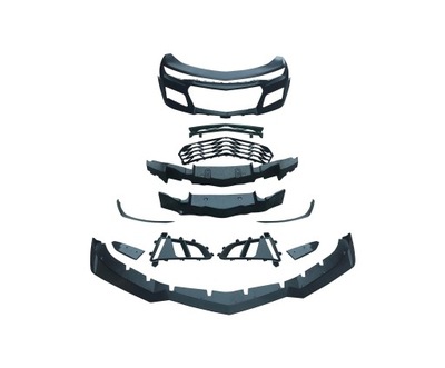 Бампер передній комплект zl1 chevrolet camaro 2016- фото №1