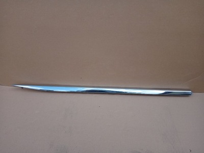 Mitsubishi outlander iii правая молдинг хром порог дверь перед фото №1