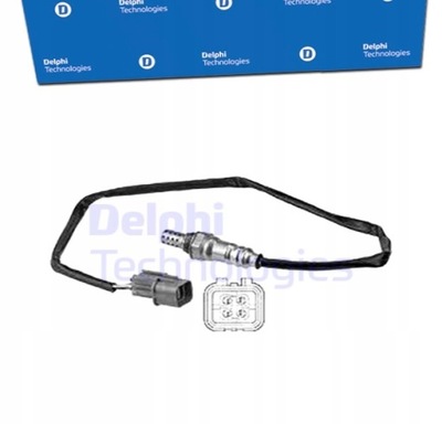 Датчик лямбда-зонд delphi do kia cerato 1.6 фото №1