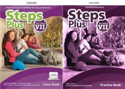 STEPS PLUS 7 PODRĘCZNIK + ĆWICZENIA OXFORD