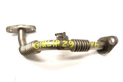 Alfa romeo giulia quadrifoglio 2.9 v6 трубка оливи турбіни фото №1