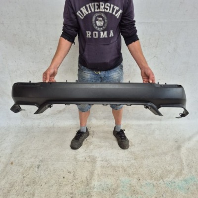 Lexus nx i 1 f sport lift 18-21 dół накладка спойлер бампера задняя задний фото №1