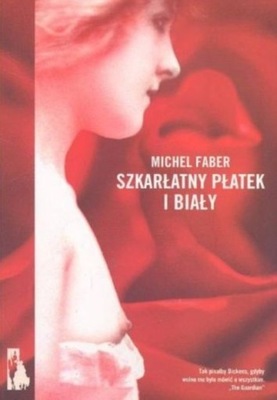 Szkarłaty płatek i biały