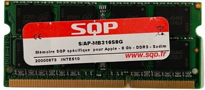 Pamięć RAM SQP DDR3 8GB 1600 S/AP-MB316S8G 933