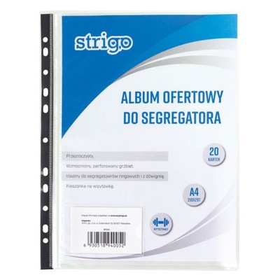 STRIGO-ALBUM OFERTOWY DO SEGREGATORA PP A4 20 K