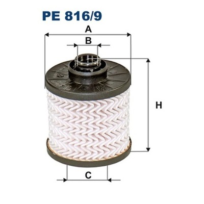 ФИЛЬТР ТОПЛИВА ФИЛЬТРON PE 816/9