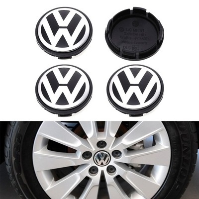 КОВПАЧКИ КОВПАЧКИ ЗАГЛУШКИ ДИСКІВ KAPSLE DO VW 56MM