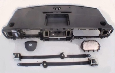 Citroen jumpy панель приладів консоль подушка безпеки ремені комплект фото №1