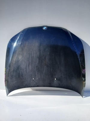 Капот bmw e60 e61 668/9 schwarz 2 фото №1