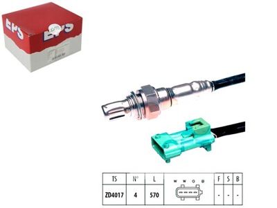 SONDA LAMBDA CITROEN C2/C3/C5 1.997.597  