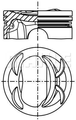 PISTONES MAHLE 028 PI 00117 000  