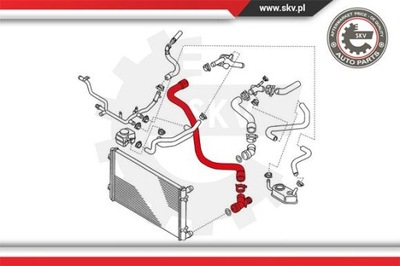 ПРОВОДА СИСТЕМЫ ОХЛАЖДЕНИЯ ESEN SKV 24SKV344