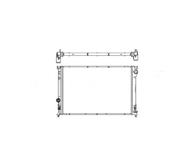 Радіатор dodge challenger 08- 68050126ab фото №1