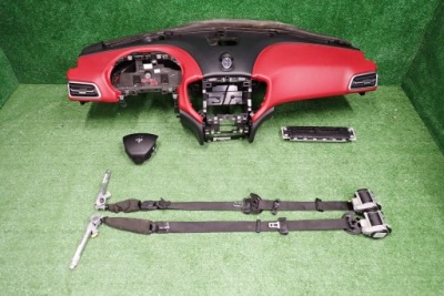 Консоль панель приладів подушки безпеки ремені maserati ghibli 2018 m157 czerwona фото №1