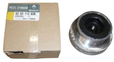 Колесо сцепление генератора clio 2 3 8200113636 фото №1