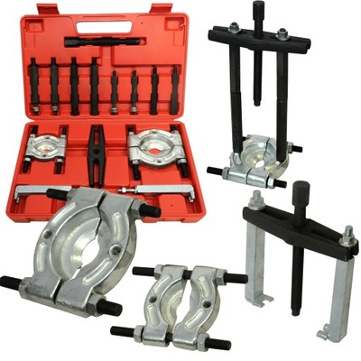 ŚCIĄGACZ ŚCIĄGACZE ODKLEJACZ DO ŁOŻYSK I KÓŁ - SEPARATOR ZESTAW 14 Elementy