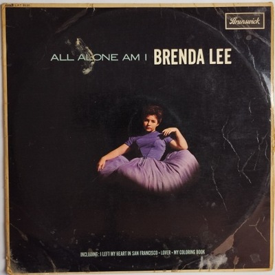 Winyl Brenda Lee - All Alone Am I 1963 VG-
