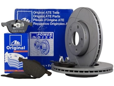 ATE PD DISCOS + ZAPATAS PARTE DELANTERA FORD FOCUS MK2 278MM  