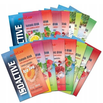 ACTIVLAB ISOACTIVE 31,5g ice tea trawa cytrynowa