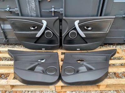 Оббивка обшивки двері комплект шкіра renault fluence фото №1