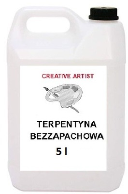Terpentyna Bezzapachowa 5l