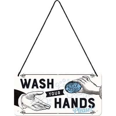 Zawieszka Wash Your Hands Myj Ręce Swoje