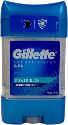 GILLETTE antyperspirant z żelu GEL MEN POWER RUSH 70ml 48h