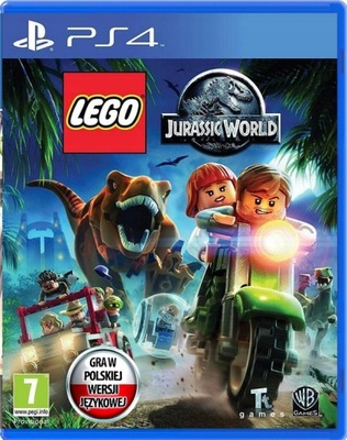 LEGO JURASSIC WORLD PO POLSKU PS4 NOWA FOLIA