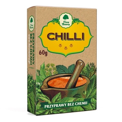 Chili 60g Przyprawy bez chemii Dary Natury