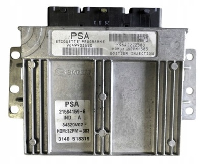 Citroen c2 2003 блок керування / модуль ecu фото №1