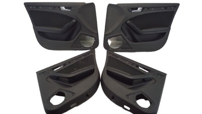 Обшивки дверь комплект audi a4 b8 фото №1