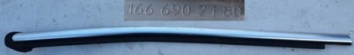 Молдинг хромированная левая mercedes gl x166 1666902180 фото №1