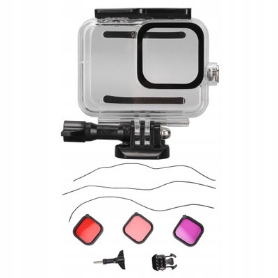 ZESTAW 3W1 FILTRY DO NURKOWANIA DO GOPRO HERO 8