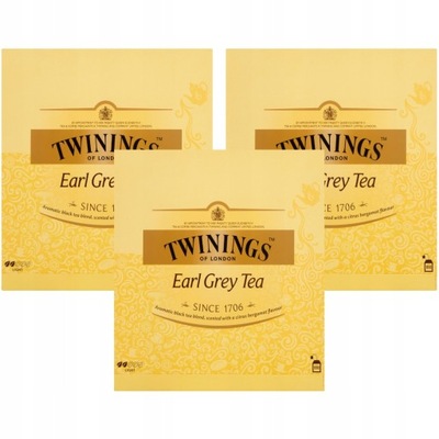 Twinings Herbata czarna Earl Grey zestaw 300 szt