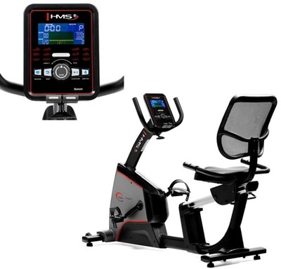 Rower Stacjonarny Treningowy FITNESS CARDIO Poziomy HMS R5814-I SOLIDNY