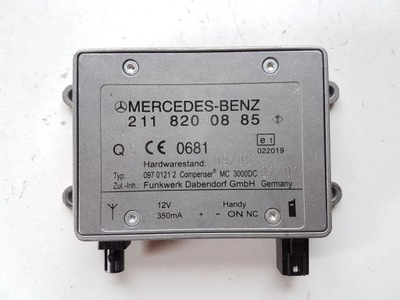 Mercedes-benz clk модуль / блок управления bluetooth clk 220 cdi дизель 2118200885 фото №1