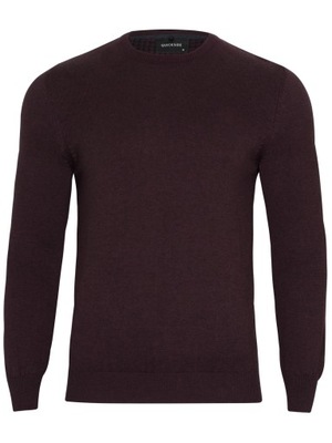 Quickside sweter męski bordowy rozmiar M