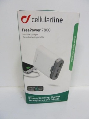 Powerbank Cellularline 7800 mAh biały