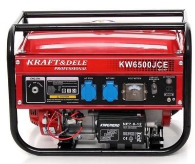 GENERATOR PRĄDOTWÓRCZY AGREGAT 2500W 230V 6,5 KM