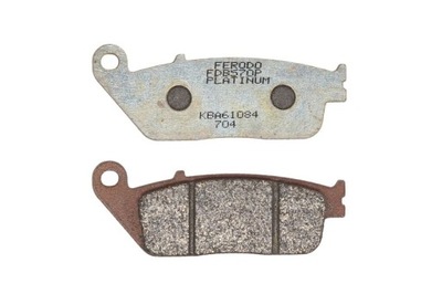 PADS FRONT/REAR FERODO FDB570P PLATINUM HONDA  