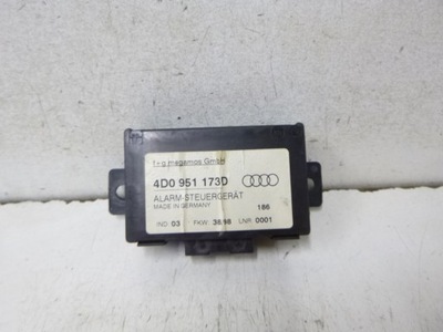Модуль блок управления сигнализация audi a8 d2 lift 4d0951173d фото №1