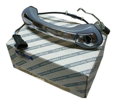 Ручка левая передняя наружная серая lancia thesis 156031188 nowa оригинальный номер фото №1