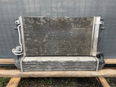 Комплект радиатор a1 ibiza polo fabia pń фото №1